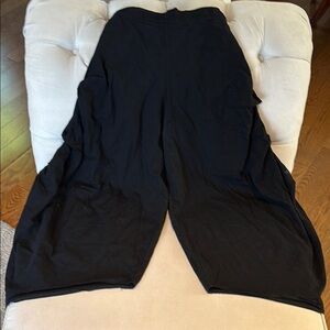 Elegant Black Wide Leg Pants